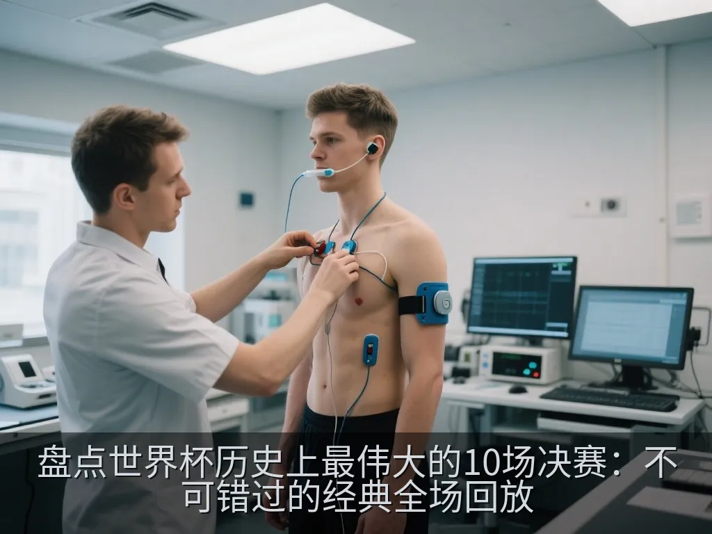 空旷的现代足球场,在黄昏时分亮起灯光,充满史诗般的竞技氛围